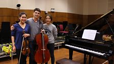 Esther Yoo, Zhang Zuo and Narek Hakhnazaryan