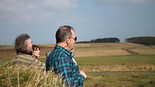 Recording at Hadrian's Wall