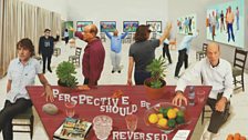 David Hockney - "Perspective Should Be Reversed" 2014