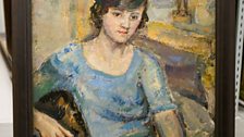 Portrait of Barbara Hepworth aged 17 by Ethel Walker