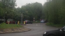 Playhatch Road seen from Henley Road