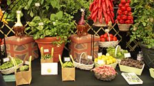 The Great Pavilion: Vegetable display