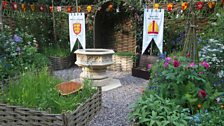 Runnymede Surrey Magna Carta 800th Anniversary Garden