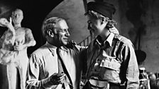 Lee Miller - Pablo Picasso and Lee Miller after the liberation of Paris, Rue de Grand Augustins, Paris, France, 1944