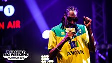 Snoop Dogg at Radio 1's Big Weekend in Norwich 2015