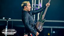 Fall Out Boy at Radio 1's Big Weekend in Norwich 2015