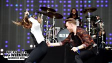 Olly Murs at Radio 1's Big Weekend in Norwich 2015