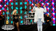 Clean Bandit at Radio 1's Big Weekend in Norwich 2015