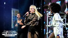 Clean Bandit at Radio 1's Big Weekend in Norwich 2015