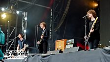 Catfish and the Bottlemen at Radio 1's Big Weekend in Norwich 2015