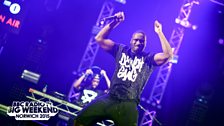 Lethal Bizzle at Radio 1's Big Weekend in Norwich 2015