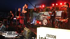 HONNE at Radio 1's Big Weekend in Norwich 2015