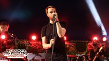 HONNE at Radio 1's Big Weekend in Norwich 2015