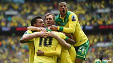 Norwich players celebrate