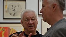 Michael Craig-Martin shows John Wilson around the Summer Exhibition