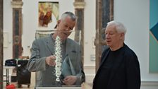 Michael Craig-Martin shows John Wilson around the Summer Exhibition