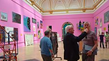 Michael Craig-Martin shows John Wilson around the Summer Exhibition