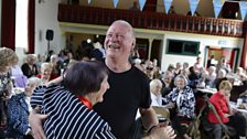 Sean Coyle hosted a teatime dance