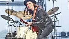 James Bay performed on Ken Bruce's show