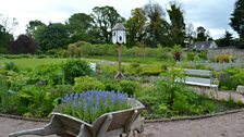 The walled garden at Boath House