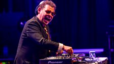 Craig Charles on the decks