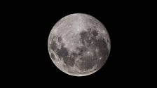 The Moon, as seen from Curitiba, Brazil