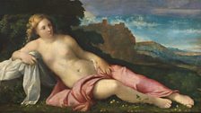 Venus in a Landscape, c. 1520,  Palma Vecchio