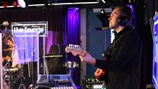 Omar and Sinead Harnett in the 1Xtra Live Lounge