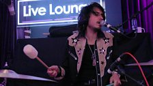 Joel Amey of Wolf Alice in the Live Lounge