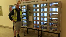 Vegetable vending machine