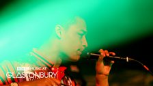 Loyle Carner at Glastonbury 2015