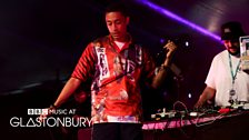 Loyle Carner at Glastonbury 2015