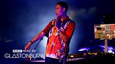 Loyle Carner at Glastonbury 2015