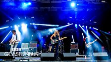 Wolf Alice at Glastonbury 2015