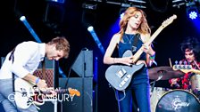 Wolf Alice at Glastonbury 2015