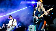 Wolf Alice at Glastonbury 2015