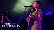 Milly Hirst at Glastonbury 2015