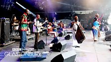 Kasai Allstars at Glastonbury 2015