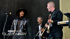 Jungle at Glastonbury 2015