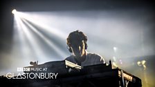 Jamie xx at Glastonbury 2015