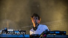 Jamie xx at Glastonbury 2015