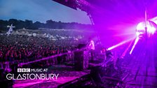 Jamie xx at Glastonbury 2015