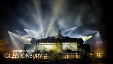 Jamie xx at Glastonbury 2015