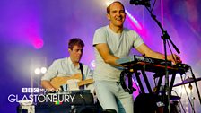 Caribou at Glastonbury 2015