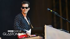 Mark Ronson at Glastonbury 2015