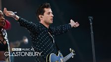 Mark Ronson at Glastonbury 2015