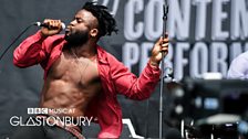 Young Fathers at Glastonbury 2015