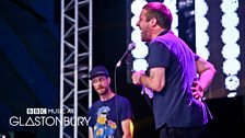 Sleaford Mods at Glastonbury 2015