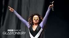 Ella Eyre at Glastonbury 2015