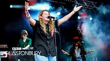 Kate Tempest at Glastonbury 2015